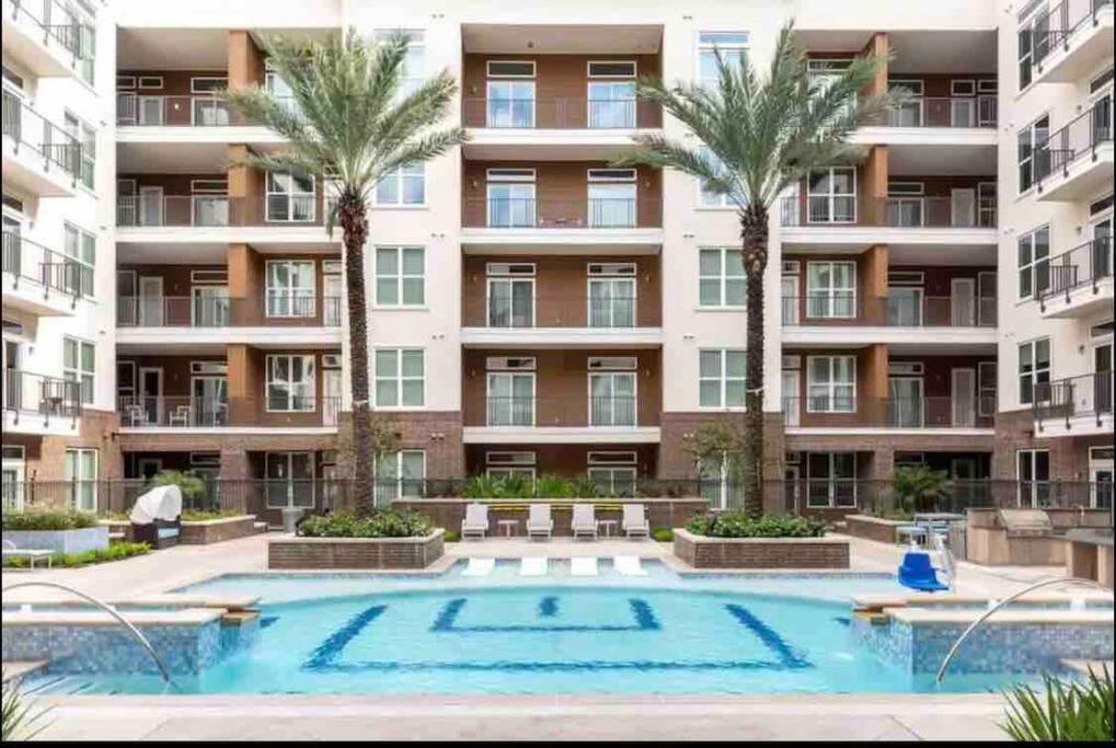 شقة Htown Downtown Oasis هيوستن المظهر الخارجي الصورة